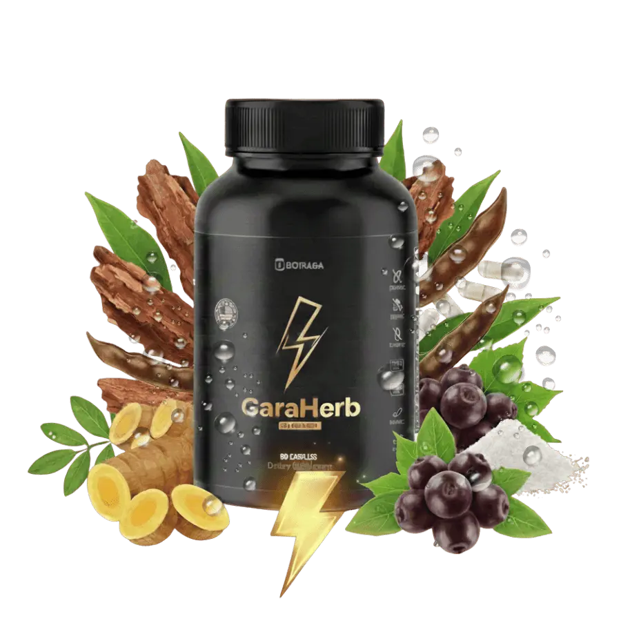 GaraHerb Male Performance Support Supplement Bottle